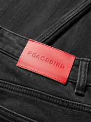 Women's Fleece-Lined Slight-Flare Jeans