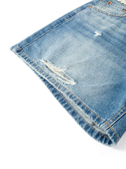 Women's Distressed Ripped Denim Shorts
