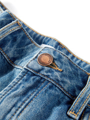Women's Distressed Ripped Denim Shorts
