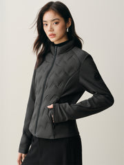 Women's Cropped Slim-Fit Down Jacket