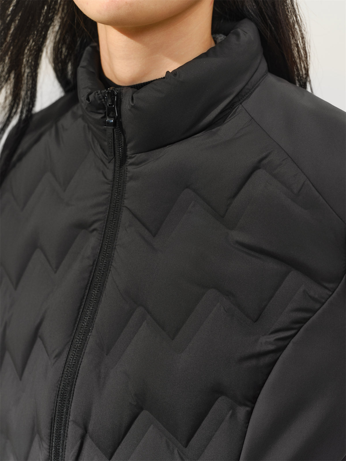 Women's Cropped Slim-Fit Down Jacket
