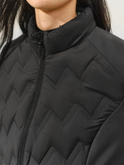 Women's Cropped Slim-Fit Down Jacket