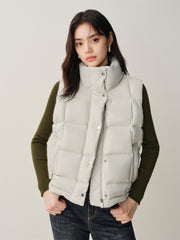 Women's Stand-Collar Down Vest
