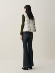 Women's Stand-Collar Down Vest