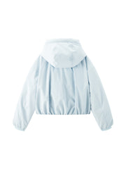 Women's Casual Hortob¨¢gy Goose Down Hooded Puffer Jacket