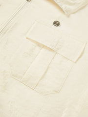 Women's Cropped Acetate Utility Jacket