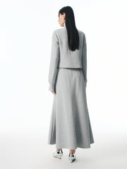 Women's Cropped Sports-Inspired Jacket