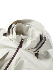 Women's Boxy Cropped Outdoor Hooded Jacket