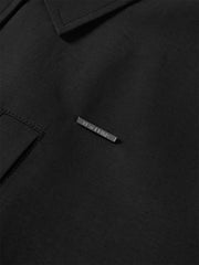 Women's Relaxed Fit Long Drawstring Jacket