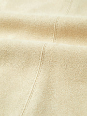 Women's Short Moto-Style Faux Suede Jacket