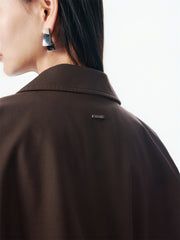 Women's Brown Utility-Inspired Casual Set