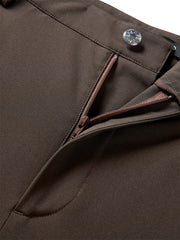 Women's Brown Utility-Inspired Casual Set