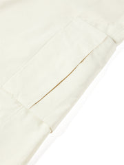 Women's High-Waisted A-Line Skirt with Patch Pockets