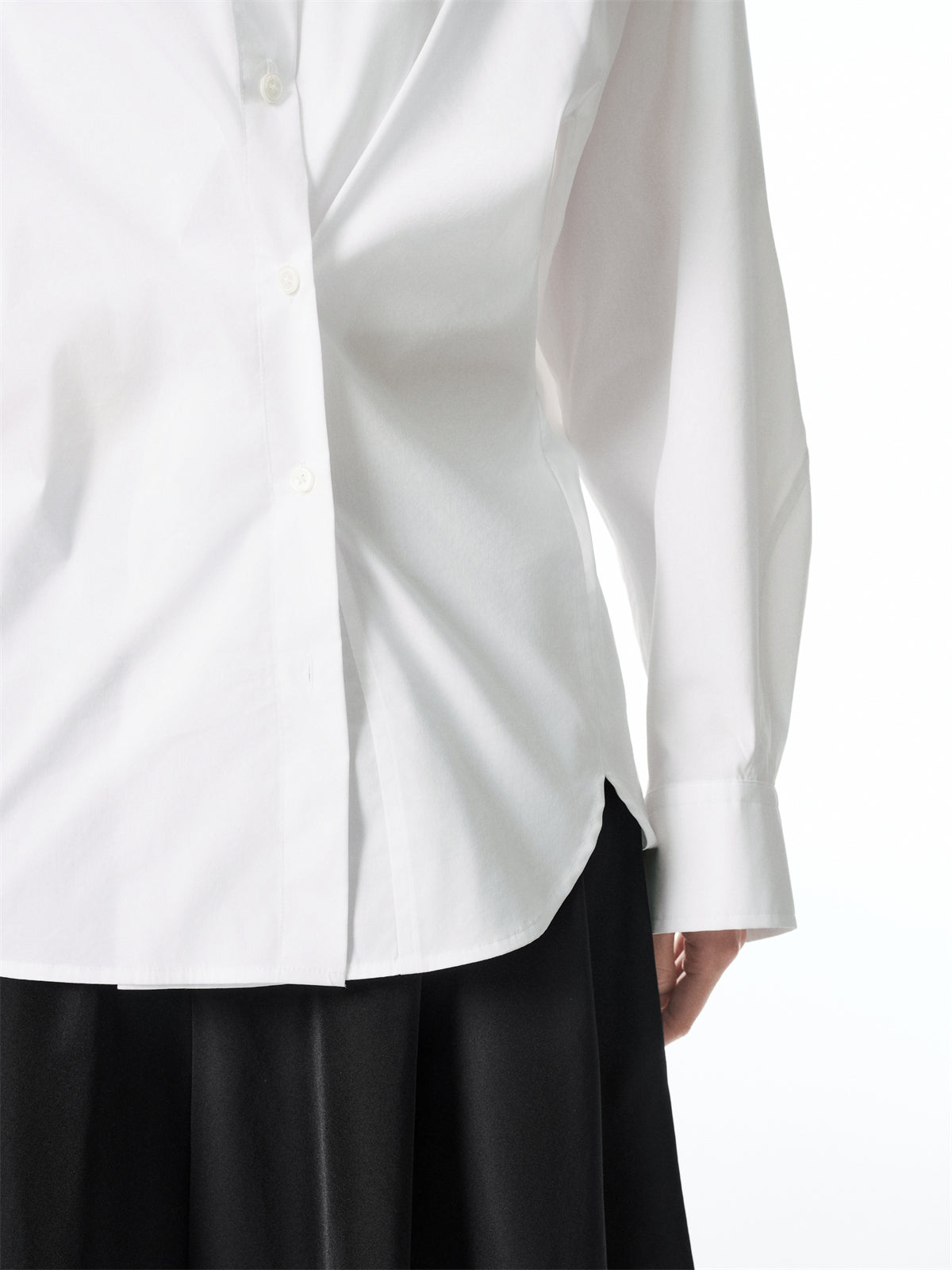 Women's Oversized Pleated Shirt