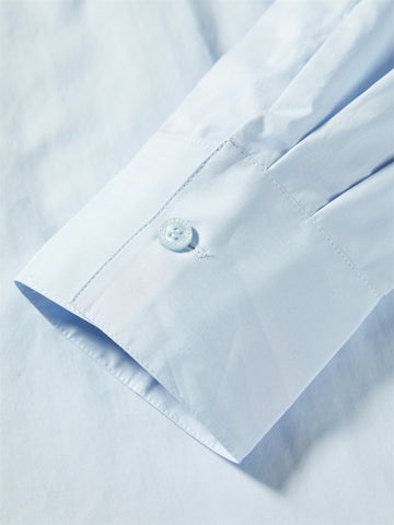 Women's Oversized Shirt with Detachable Belt