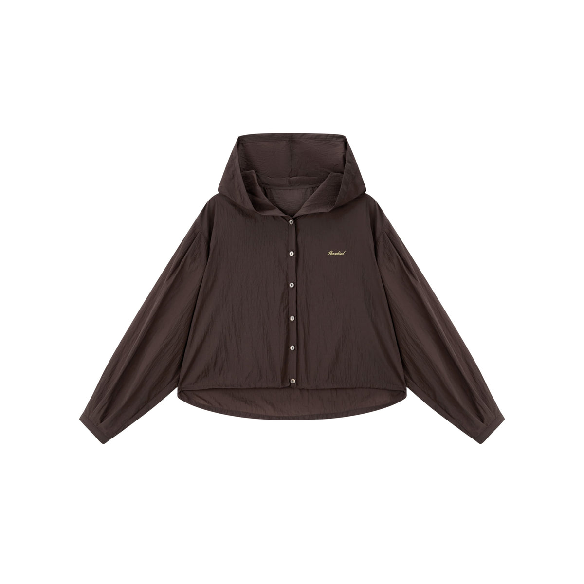 Women's Casual Lightweight Hooded  Shirt Jacket