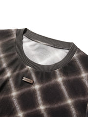 Women's Slim-Fit Lightweight Check Top