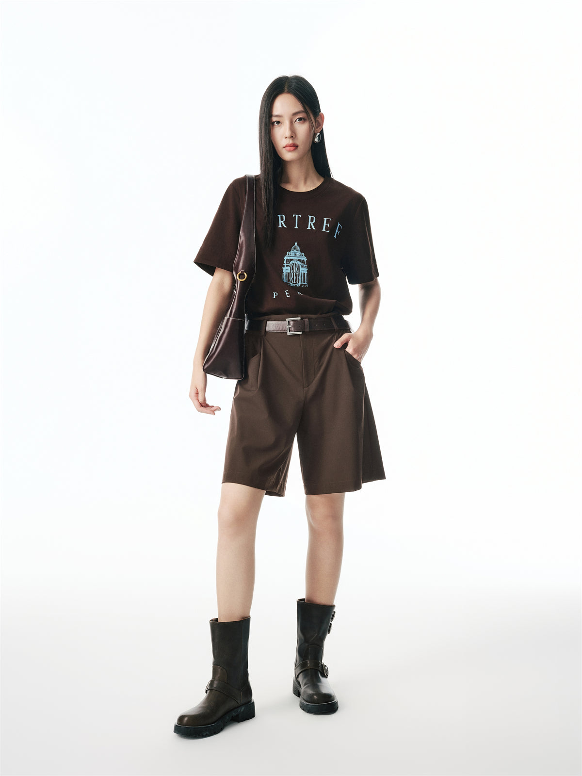 Women's Cotton Embroidered T-Shirt
