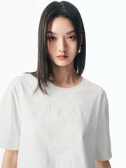 Women's Cotton Embroidered T-Shirt