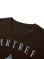 Women's Cotton Embroidered T-Shirt