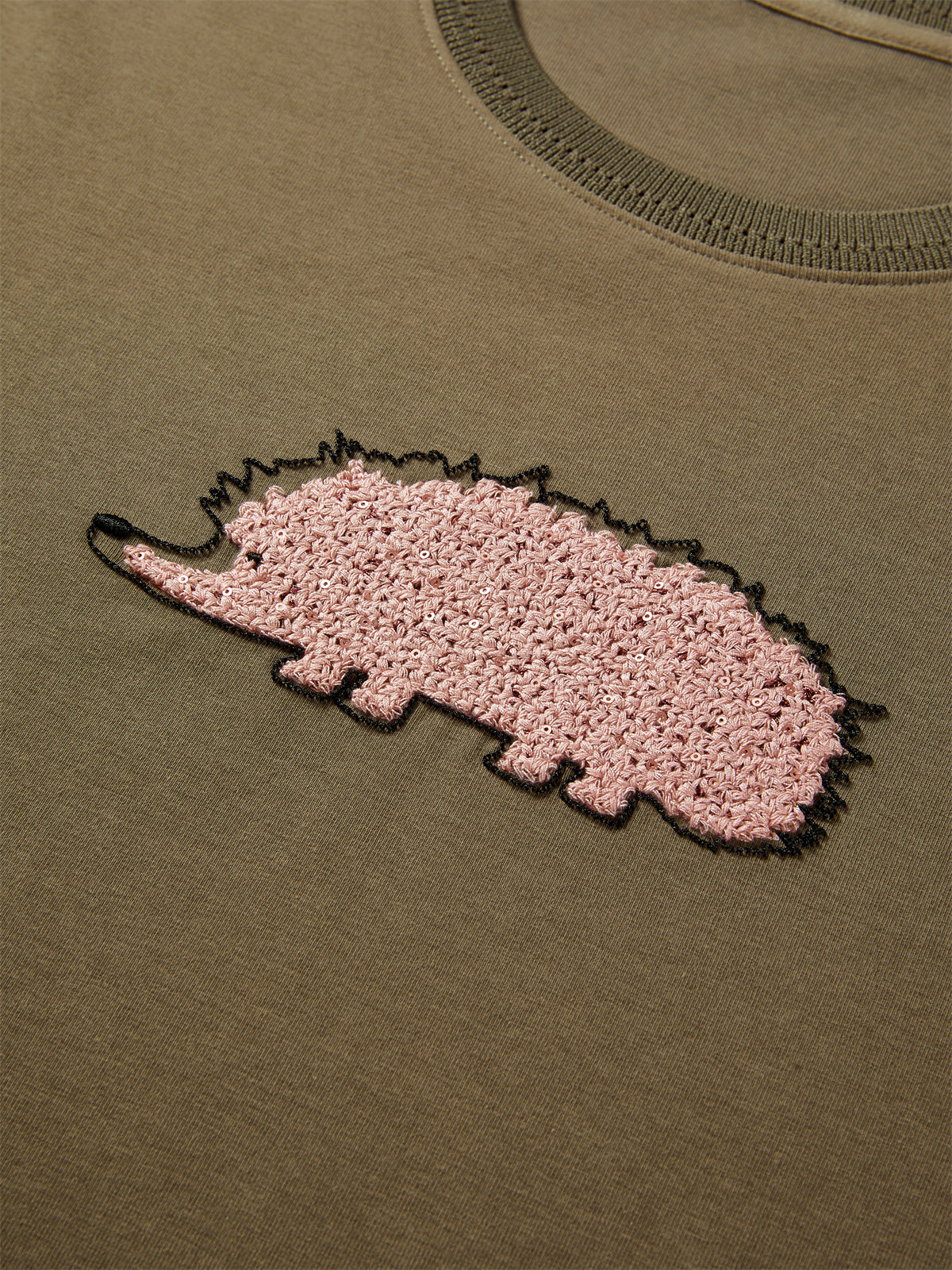 Women's Animal Embroidery T-Shirt