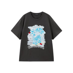 Women's Dumbo Applique Short Sleeve T-Shirt