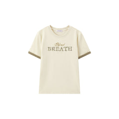 Women's Casual Heavyweight Graphic  T-Shirt