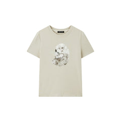 Women's Casual Embroidered Short-Sleeve T-shirt