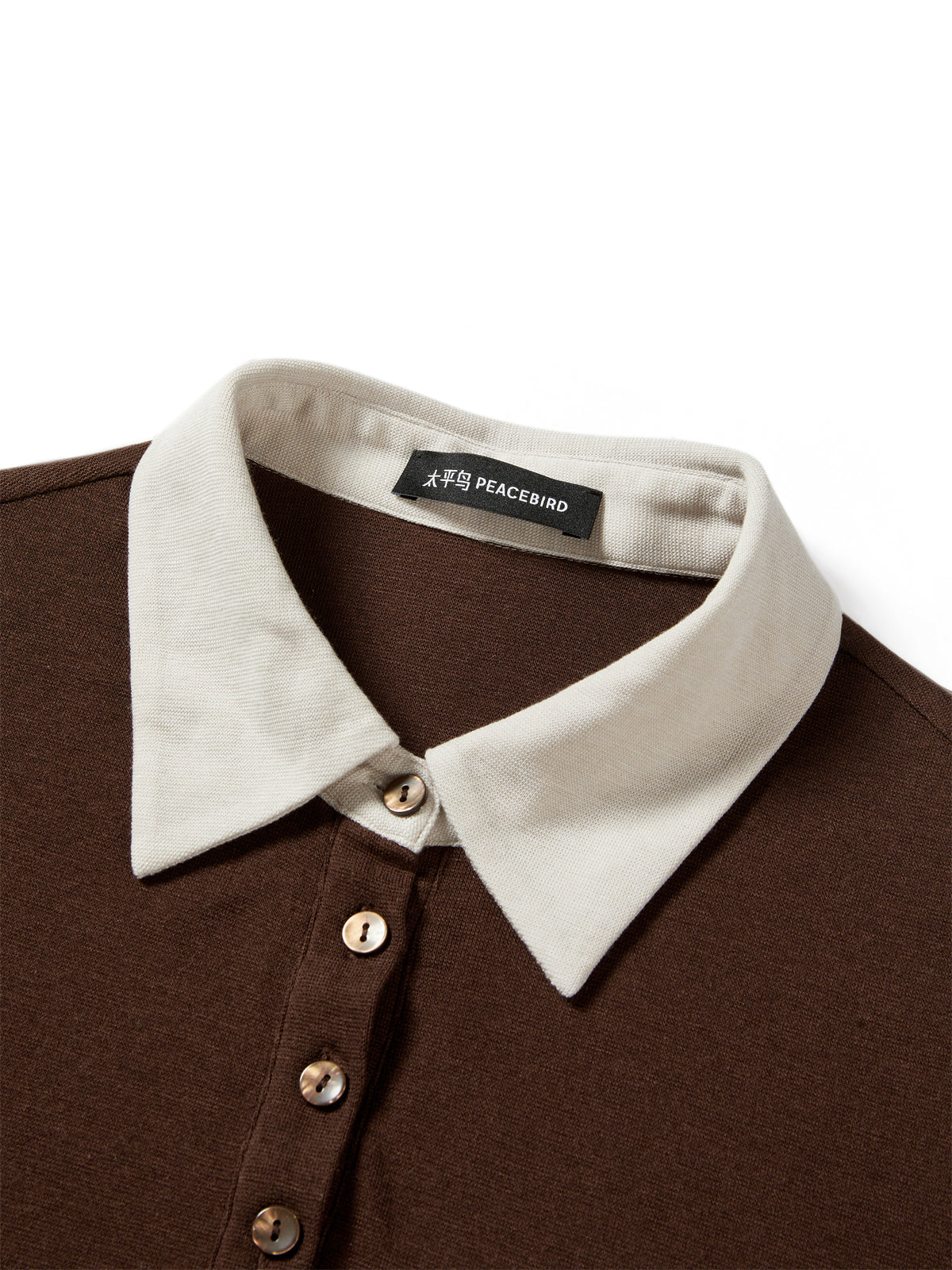 Women's Colorblock Layered-Look Polo T-Shirt