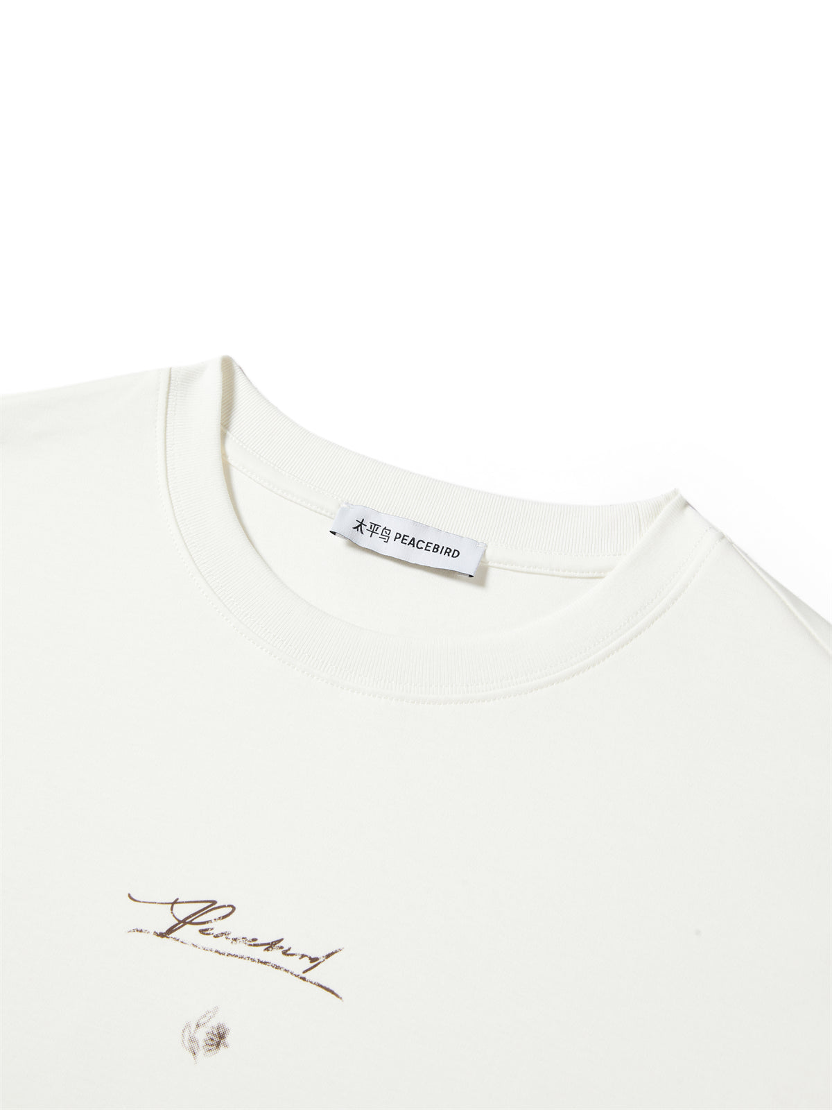 Women's Relaxed-Fit T-Shirt with Lace Panels