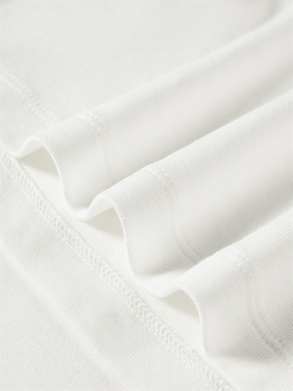 Women's Short Tonal Panel Tencel Long-Sleeve T-Shirt