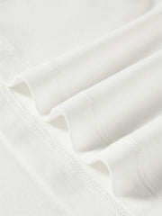Women's Short Tonal Panel Tencel Long-Sleeve T-Shirt