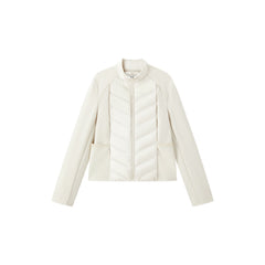 Women's Casual 90% Goose Down Light Quilted Down Jacket