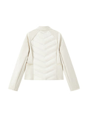 Women's Casual 90% Goose Down Light Quilted Down Jacket