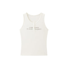 Women's Slim U-Neck Racerback Tank