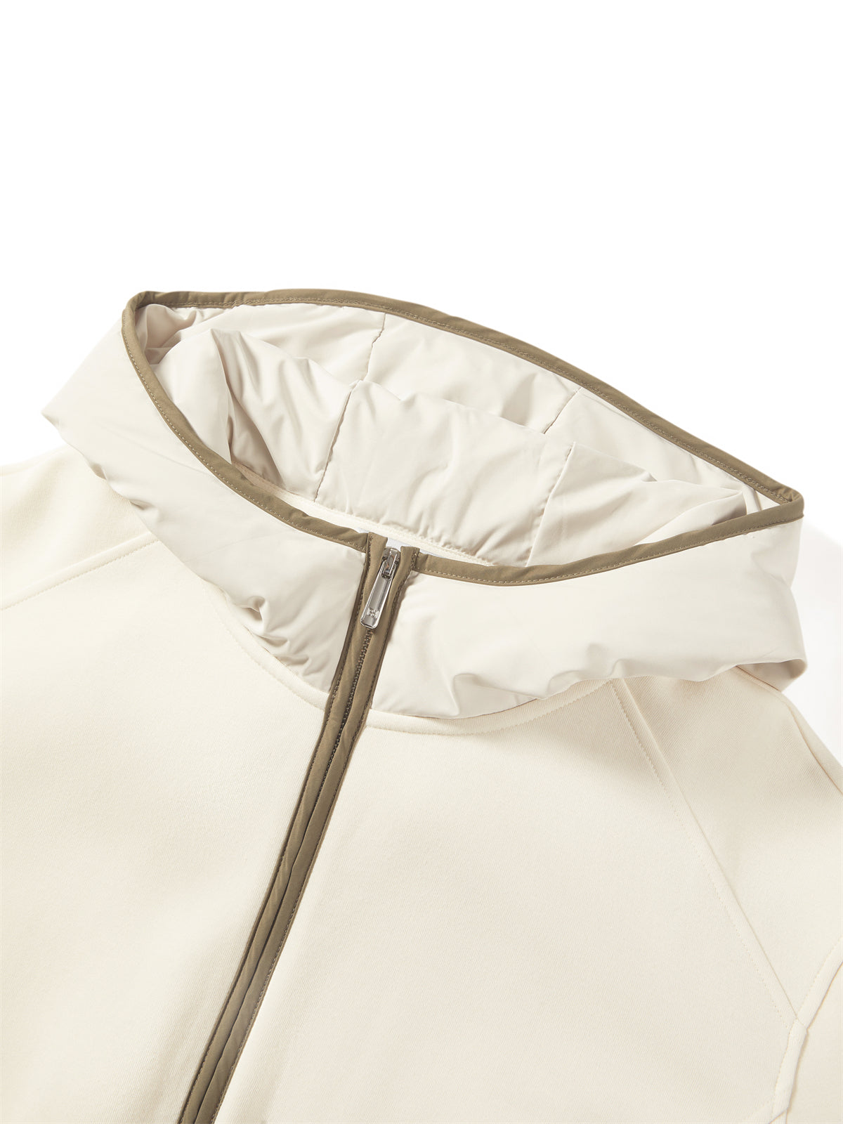 Women's Soft Hooded Jacket with Down-Filled Hood