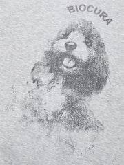 Women's Puppy Graphic Pullover Sweatshirt