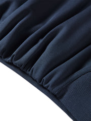 Women's Letter Embroidered Hooded Sweatshirt