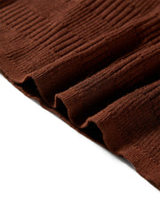 Women's Longline V-Neck Knit Sweater