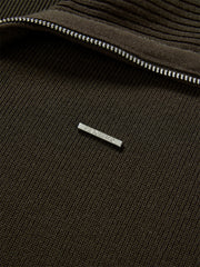 Women's Sporty Contrast Knit Cardigan