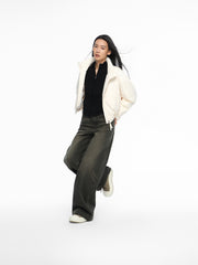 Women's Short Slim-Fit Knit Cardigan