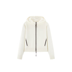 Women's Commuter Double-Zip Hooded Knit Cardigan