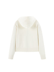 Women's Commuter Double-Zip Hooded Knit Cardigan