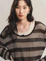 Women's Lyocell Knit Cover-Up Two-Piece Set