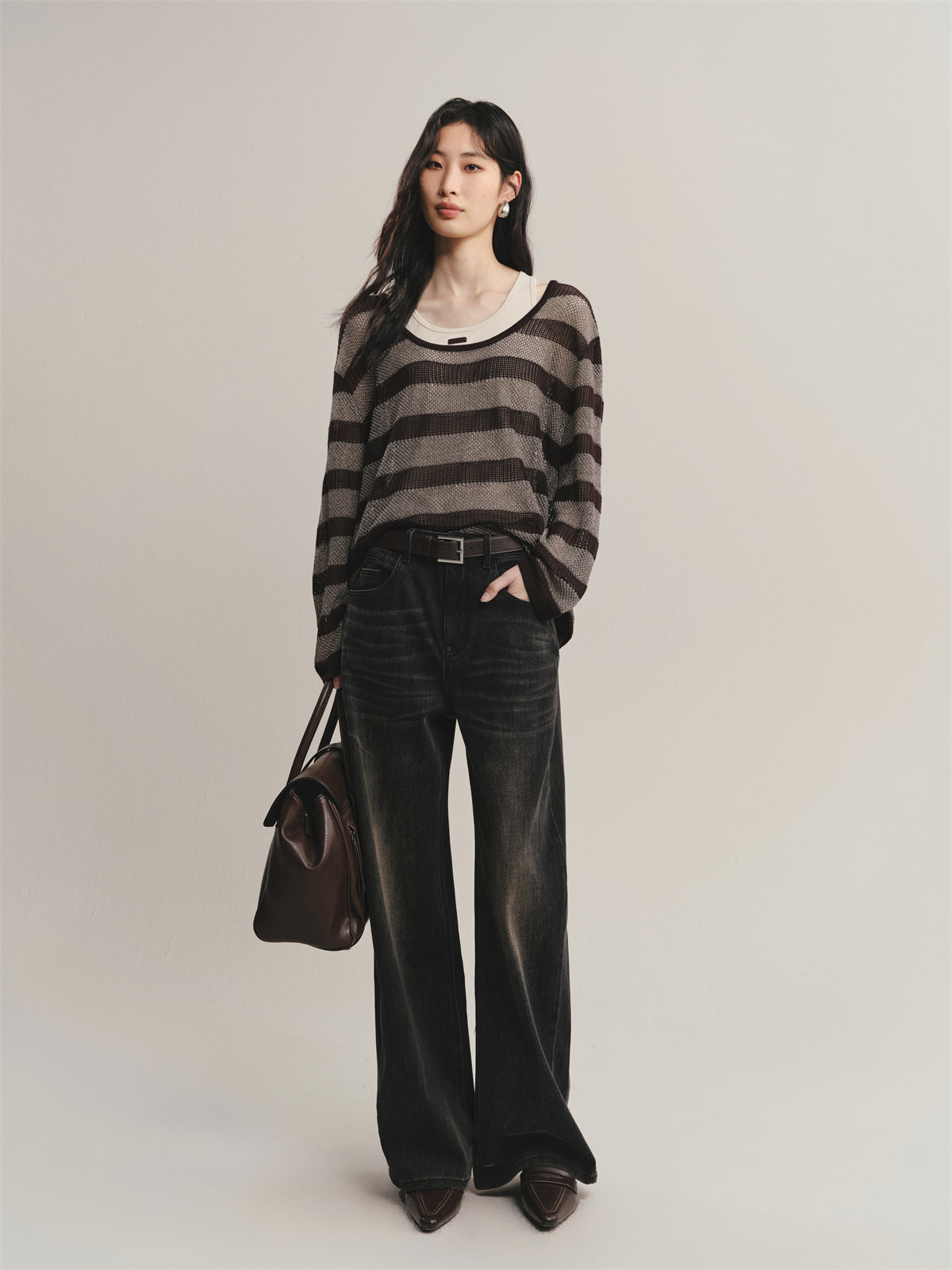 Women's Lyocell Knit Cover-Up Two-Piece Set