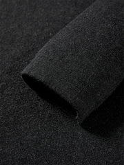 Women's Wool-Blend Wide-Lapel Knit Pullover