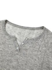 Women's Wool-Blend Color-Contrast Detachable Knit Set