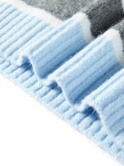 Women's Mohair-Blend Striped Drop-Shoulder Knit Sweater