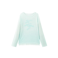 Women's Casual Gradient Letter-Print Cover-Up