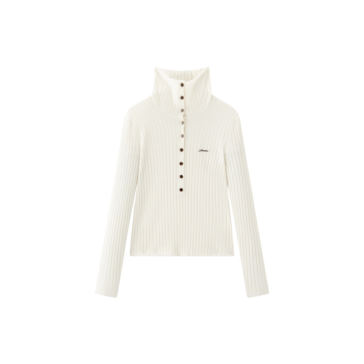 Women's Commuter 100% Wool Half-Placket Knit Pullover